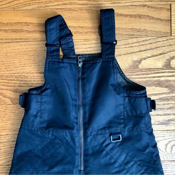 Cherokee Snowsuit Pant Snow bib Navy Blue Little Boy’s Size XS (4/5) - Picture 2 of 9